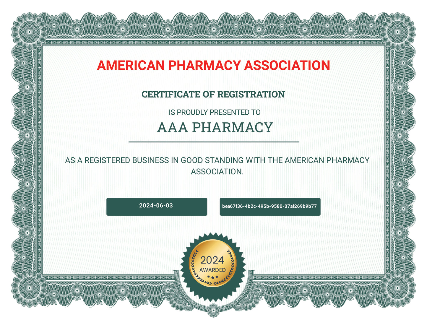 American Pharmacy Association Registration
