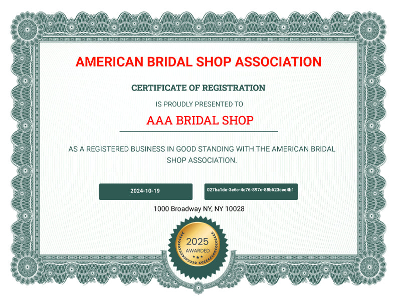 American Bridal Shop Association