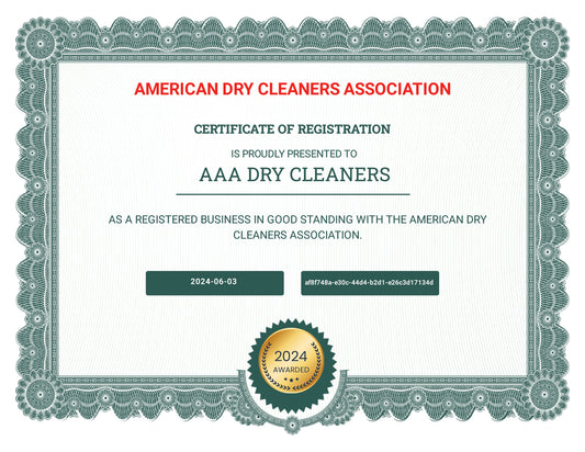 American Dry Cleaners Association