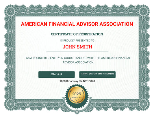 American Financial Advisor Association