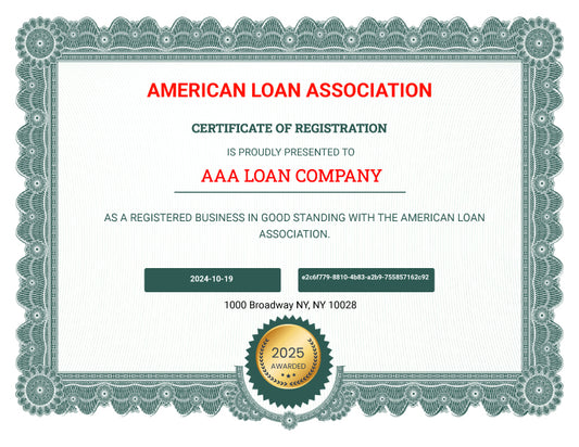 American Loan Association